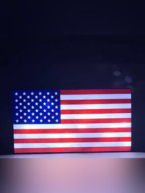 American Flag Wall Hanging - Red White Blue